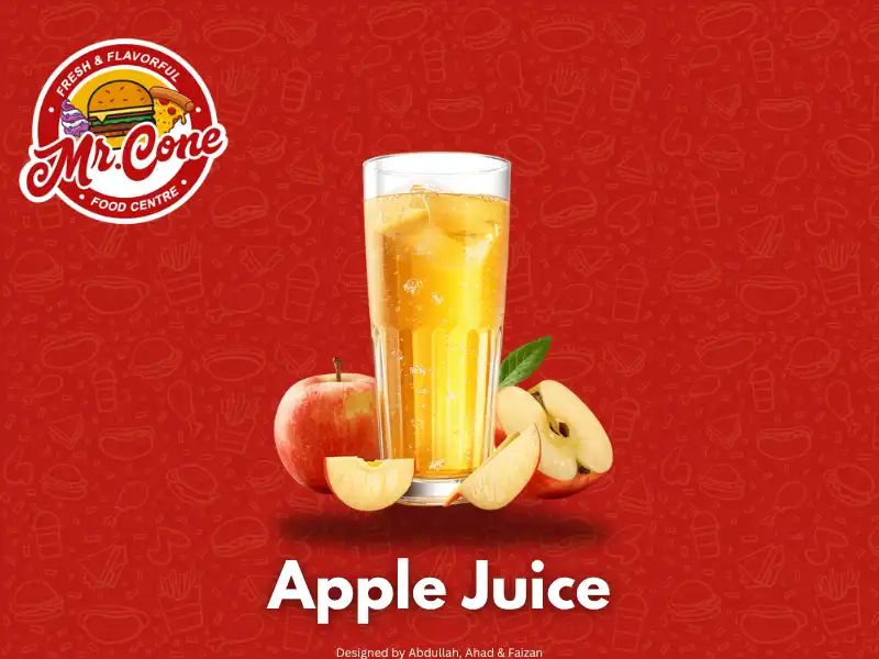 Apple Juice at Mr Cone