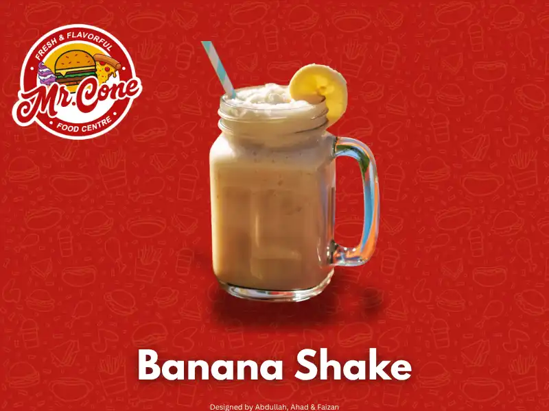Banana Shake at Mr Cone
