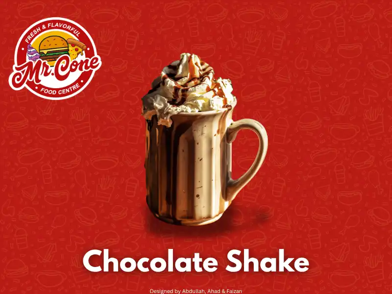 Chocolate Shake at Mr Cone
