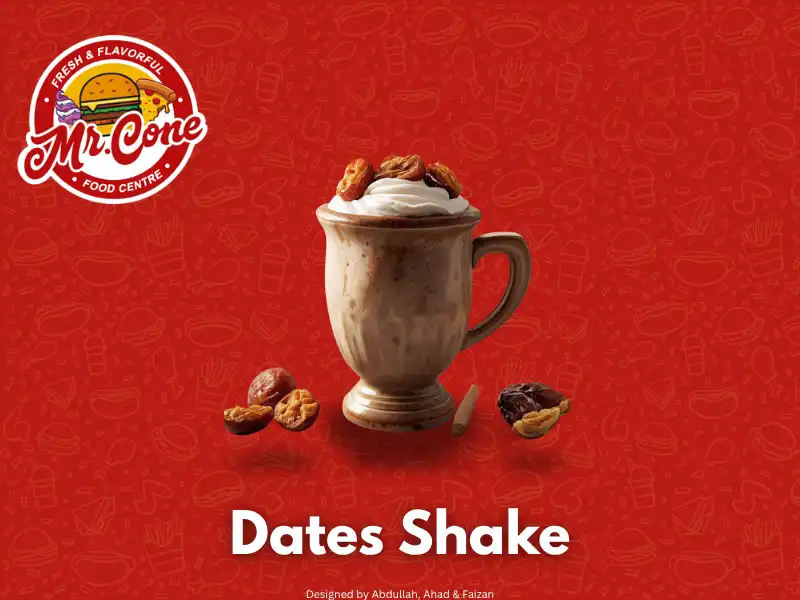 Dates Shake at Mr Cone