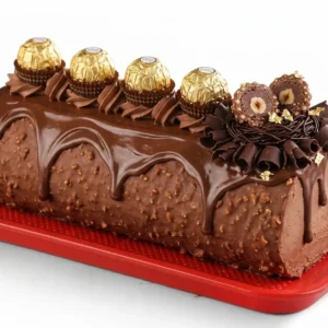 Ferrero Rocher Swiss Roll