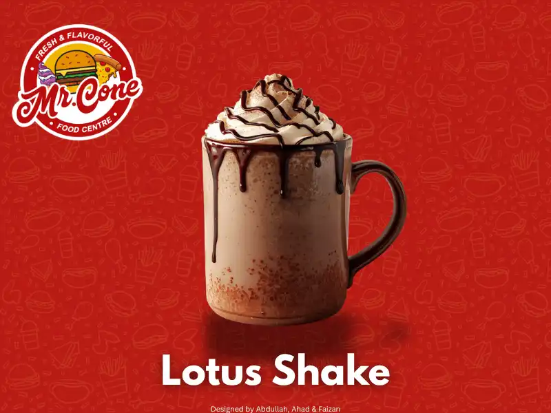 Lotus Shake at Mr Cone