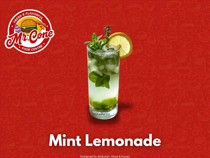 Mint Lemonade mocktail at Mr Cone