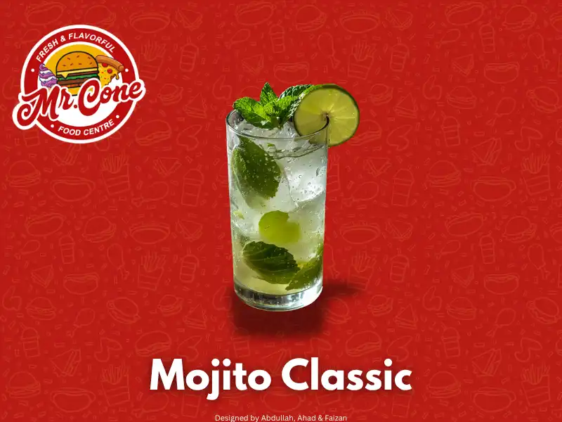 Mojito Classic fresh drink at Mr Cone