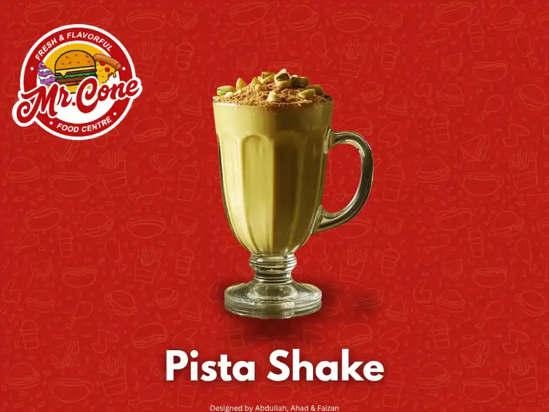 Pista Shake at Mr Cone Pista Shake at Mr Cone