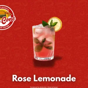 Rose Lemonade fresh drink at Mr Cone