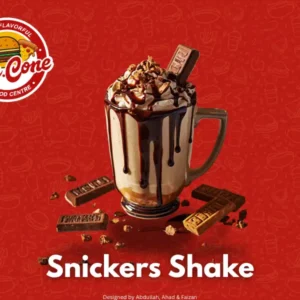 Snickers Shake at Mr Cone