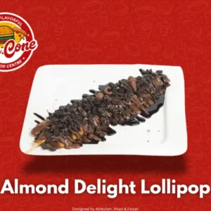Almond Delight Lollipop dessert at Mr Cone