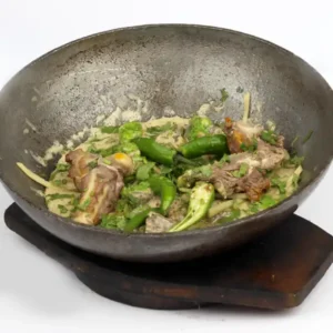Beef Karahi Green