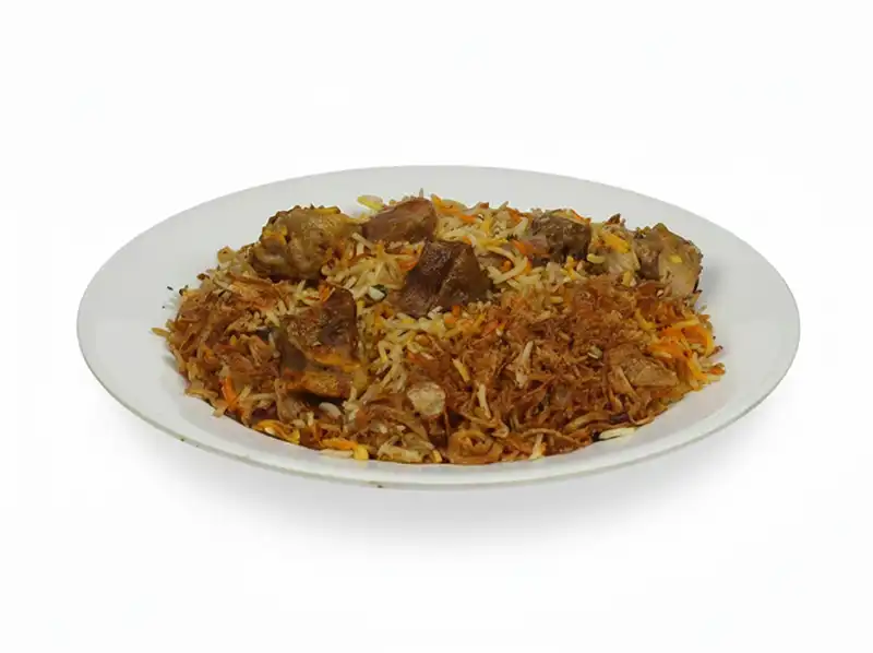 Hyderabadi Beef Nalli Pulao