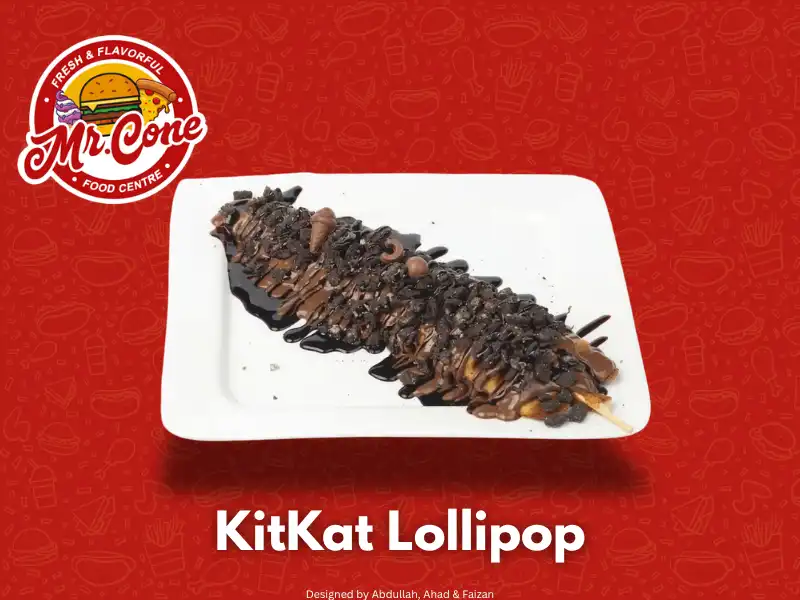 KitKat Lollipop dessert at Mr Cone