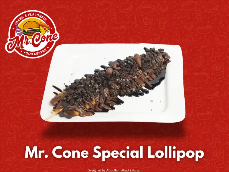 Mr Cone Special Lollipop dessert