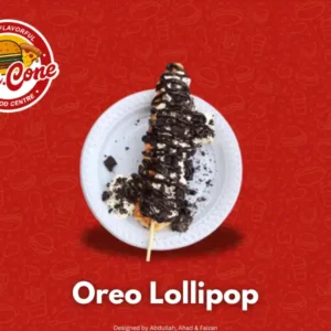 Oreo Lollipop dessert at Mr Cone