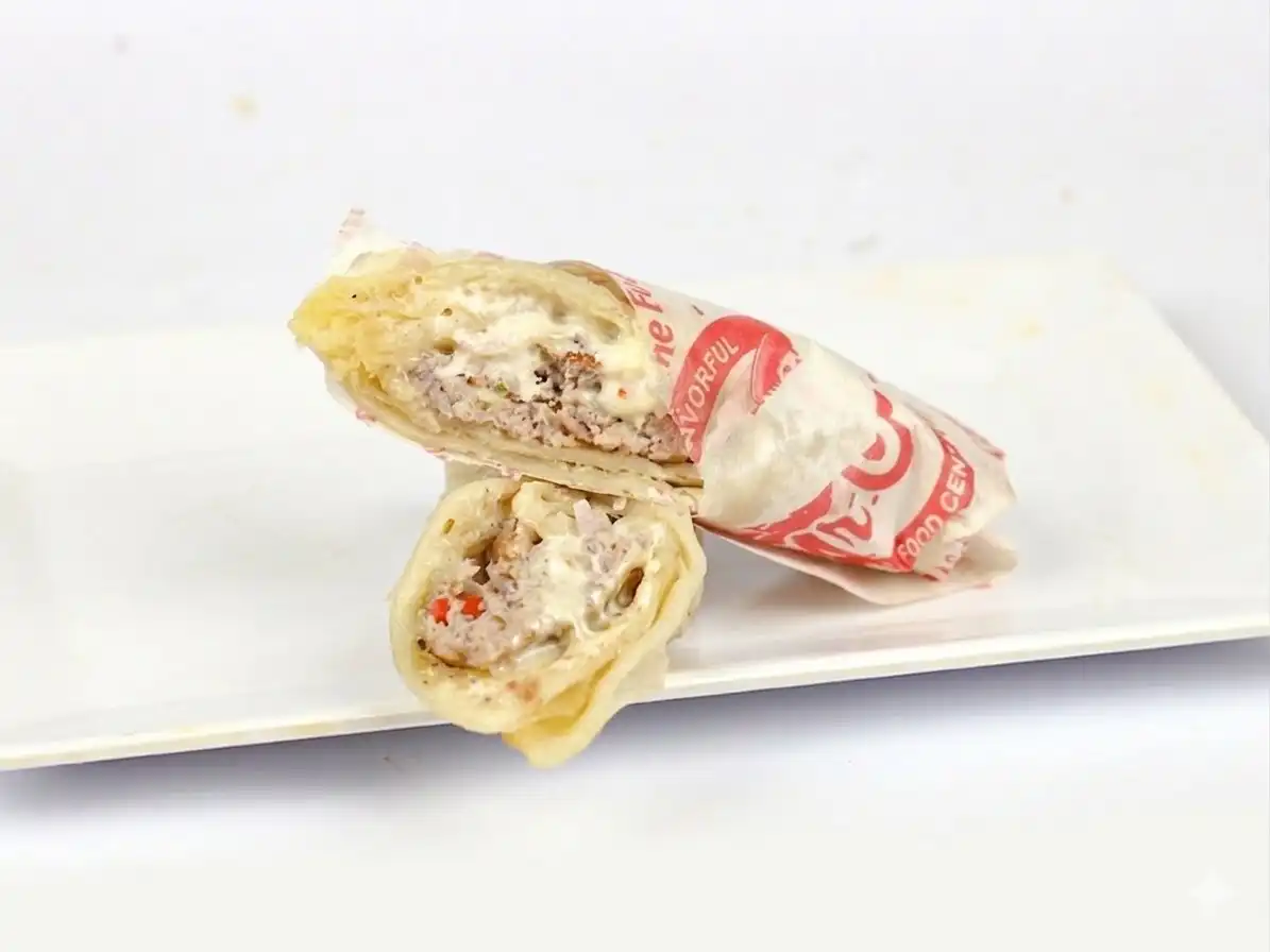 Seekh Kabab Cheese Roll