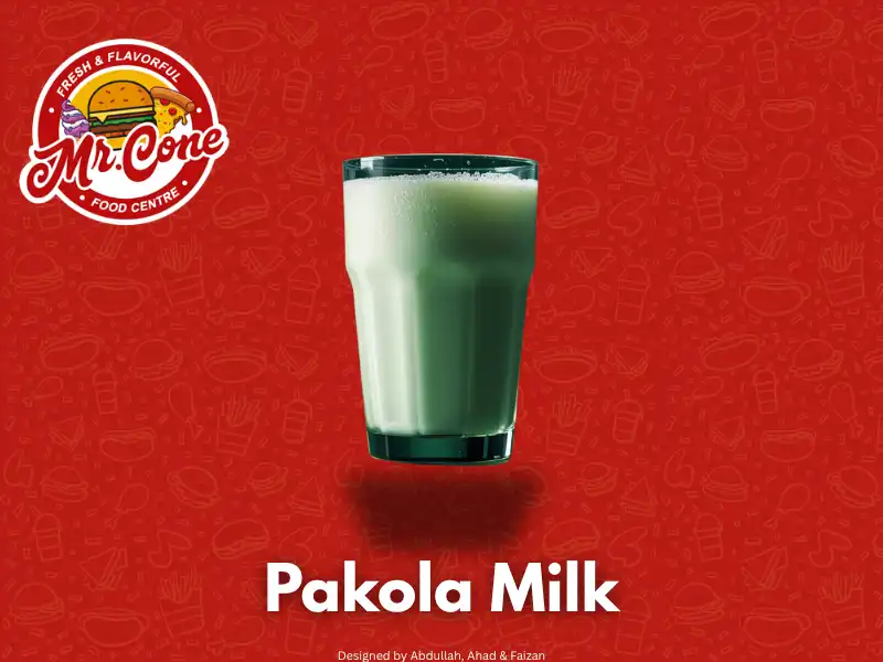 Pakola Milk at Mr Cone