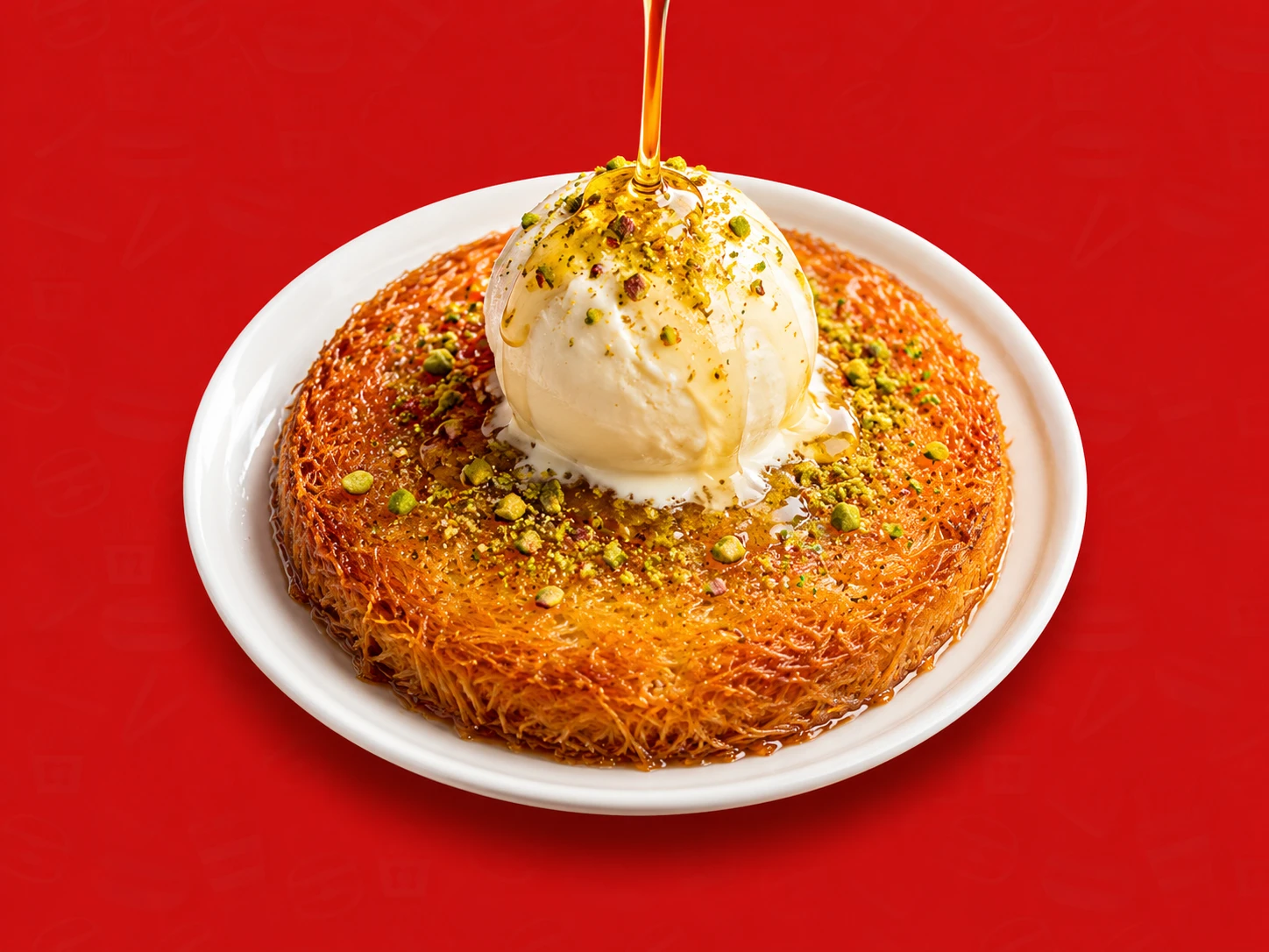Kunafa Cheese with Honey